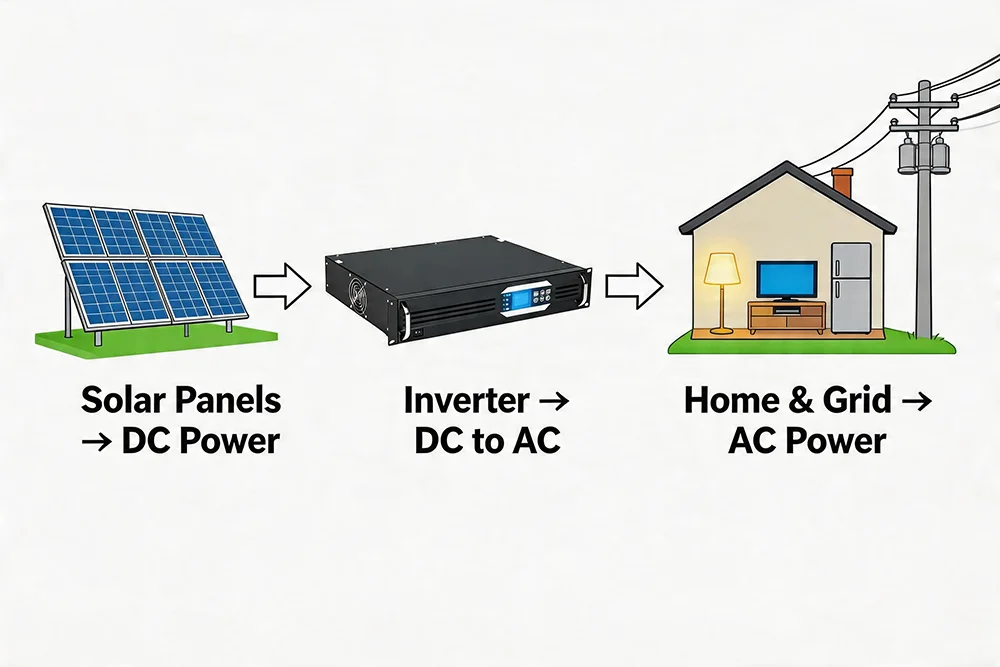 What Does an Inverter Do in a Solar Panel System