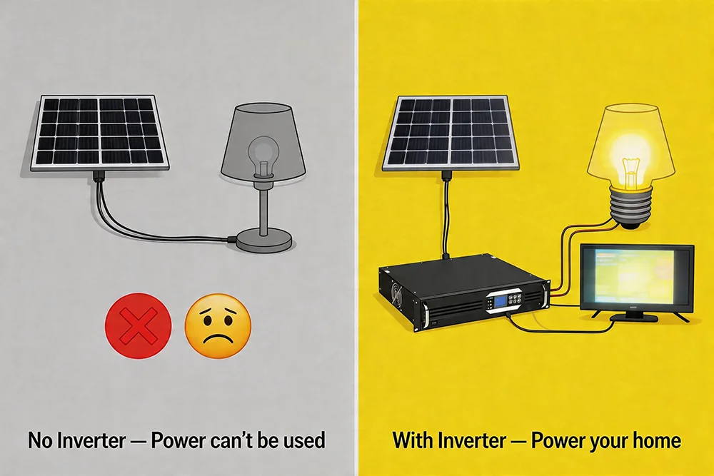 What Does an Inverter Do in a Solar Panel System